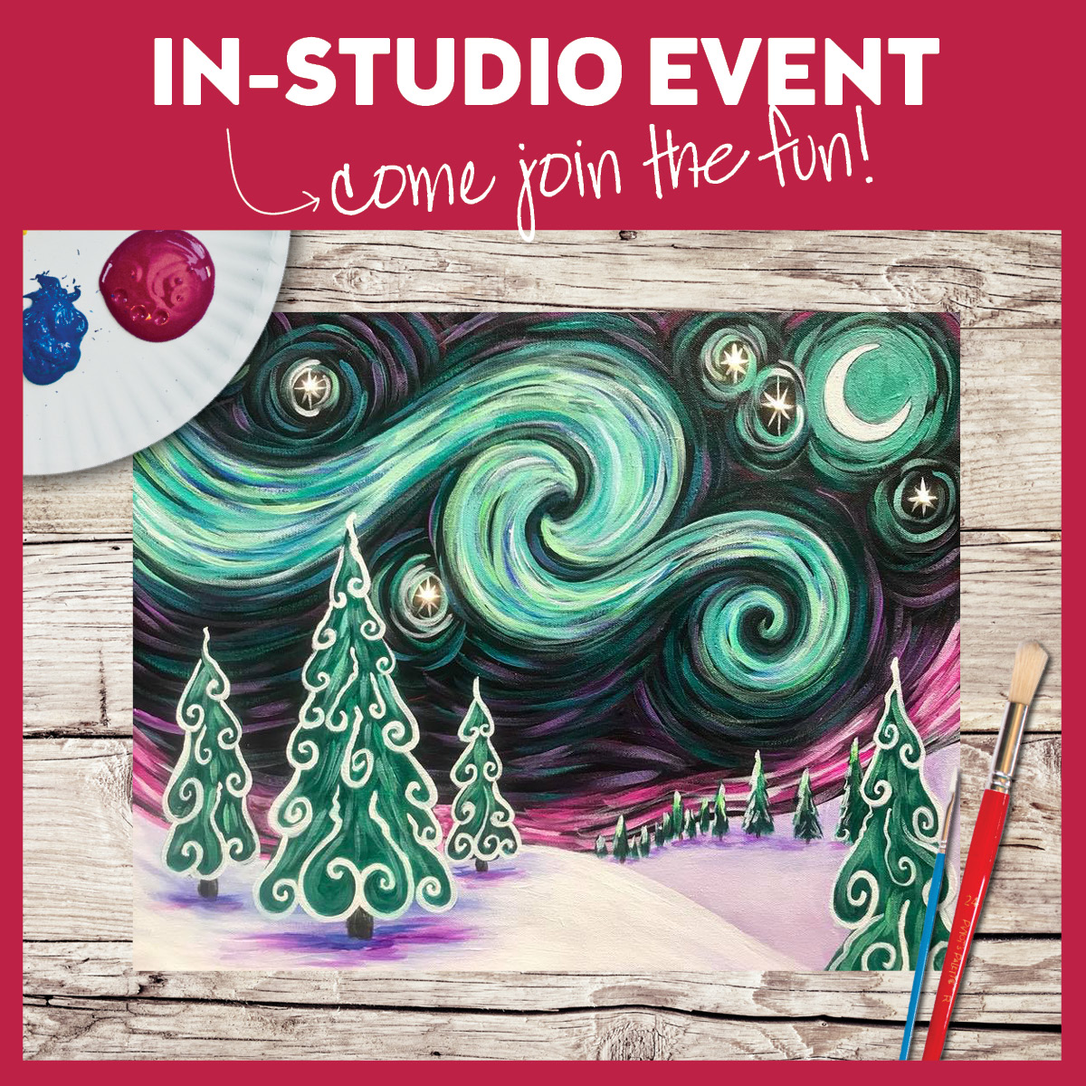 In Studio Event!